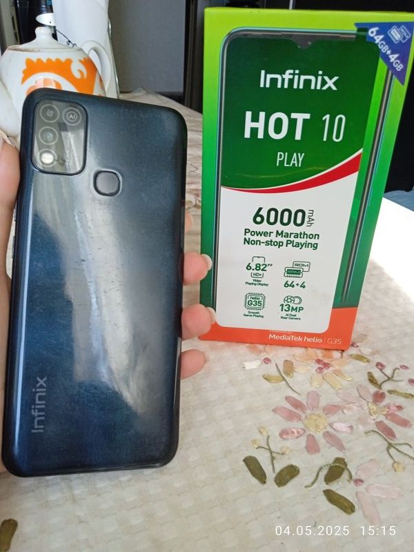 Телефон Infinix Hot 10 Play Телефон Infinix Hot 10 Play