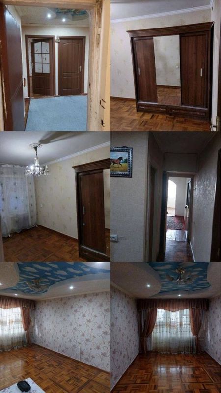 Ижарага 3/4/4 Саракулька метро Ташкент близко 3-х комнатная в аренду