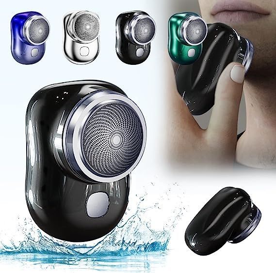 Mini shaver - erkaklar uchun ustara - soqol olish tez va oson Mini shaver - erkaklar uchun ustara - soqol olish tez va oson