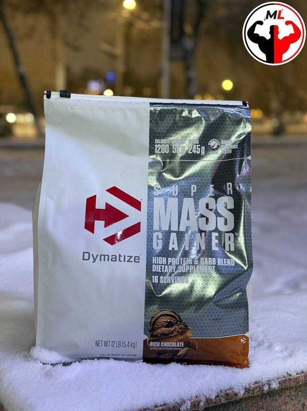 Dymatize Super Mass 5.4kg Original USA | Гейнер Диматайз Супер масс