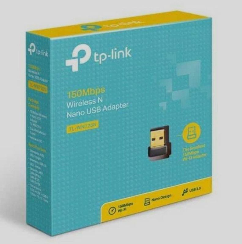 Tp link Nano USB Adapter TL-WN725N Работают хорошо Для компьютера и н Tp link Nano USB Adapter TL-WN725N Работают хорошо Для компьютера и н