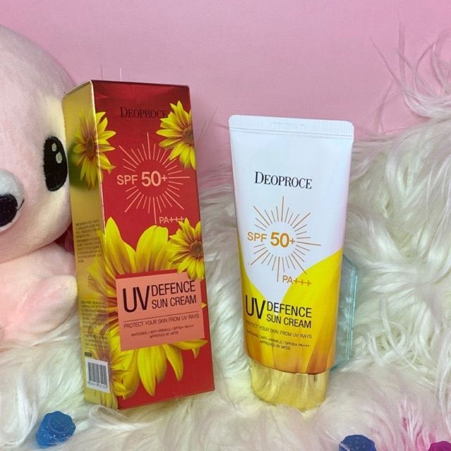 Солнцезащитный крем, Deoproce Sun cream [spf50+]