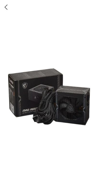 Блок питания MSI MAG A650BNL 80 PLUS Bronze 650W