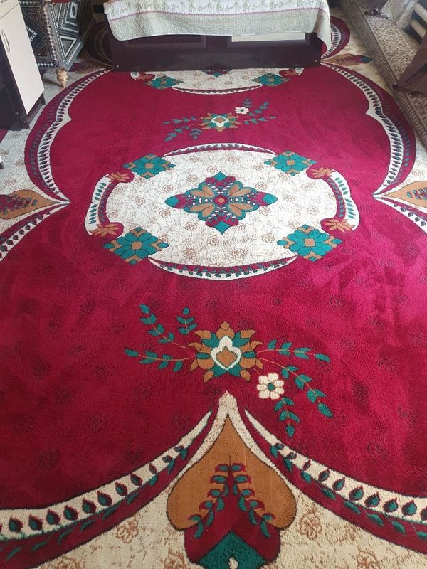 Ковёр красный 7×3