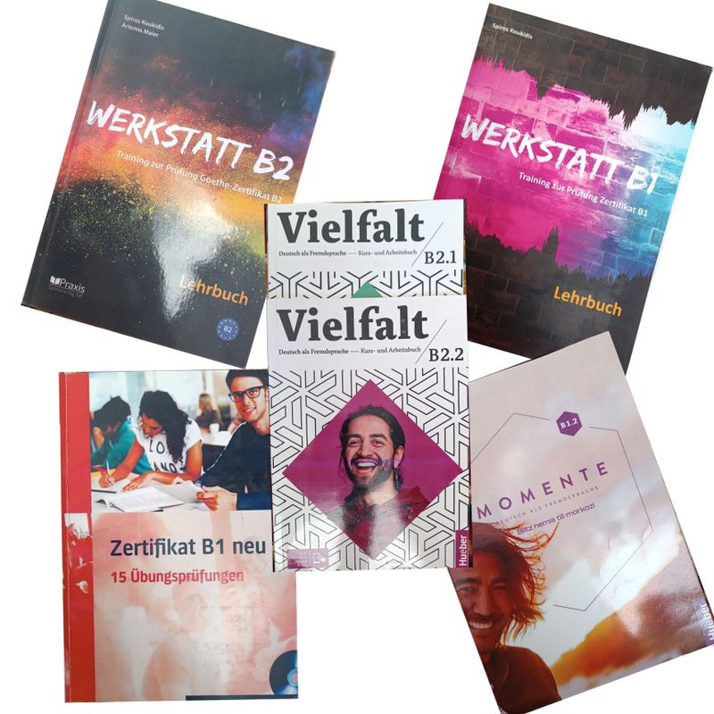 Nemis tili Kitoblar Vielfalt, Schritte, Werkstatt