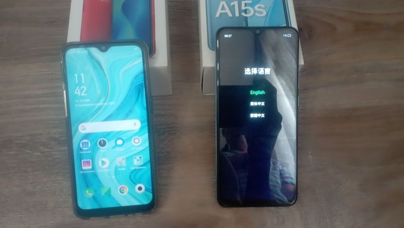 Телефон Oppo a15s и A1k