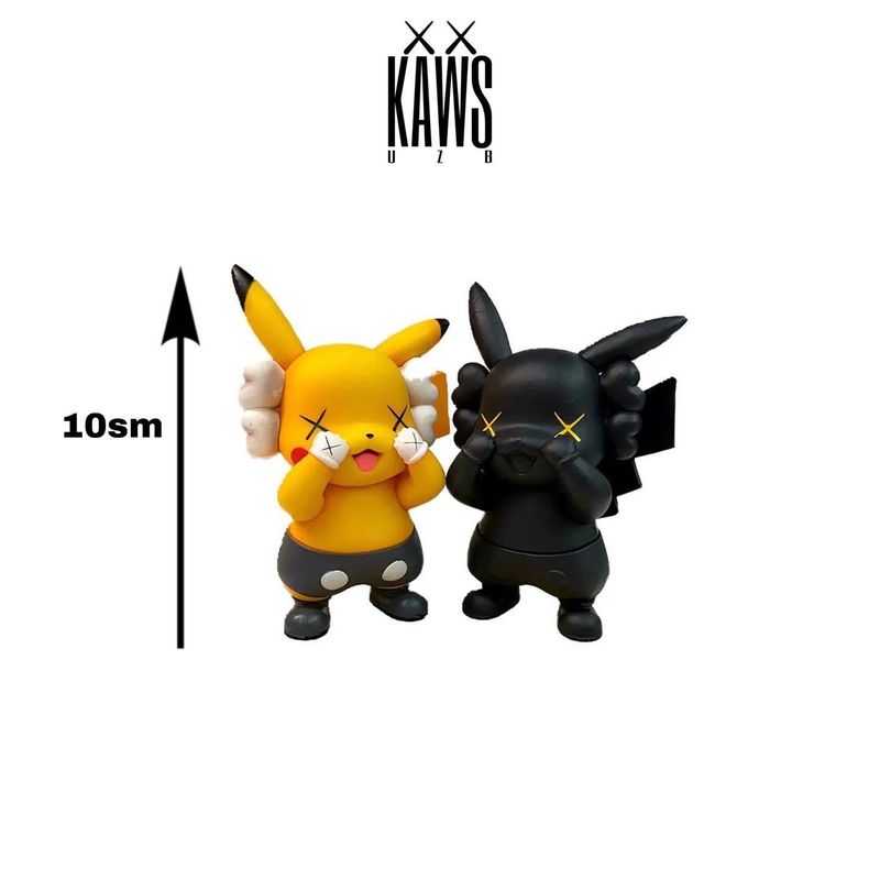 Pikachu игрушки KAWS