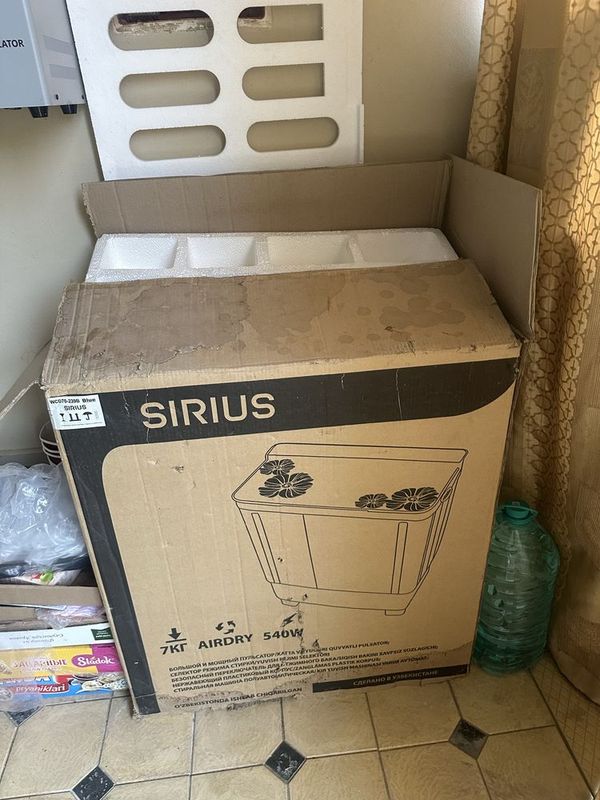 Sirius Полавтомат Стиральная Машина Новая Sirius Полавтомат Стиральная Машина Новая