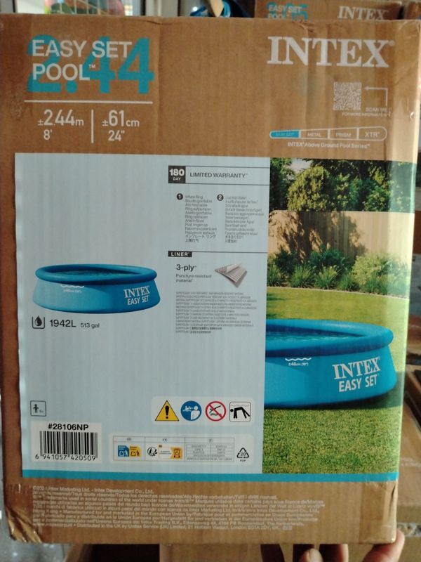 Intex Orginal basseynlari 2.44m Intex Orginal basseynlari 2.44m