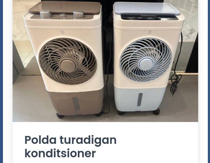 polda turadigan konditsioner Eng sifatli polda turadigan havo sovutg