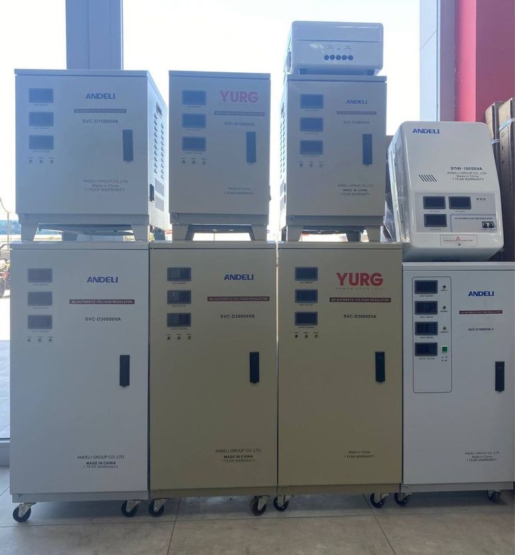 стабилизатор ANDELI va YURG 15kw 30kw