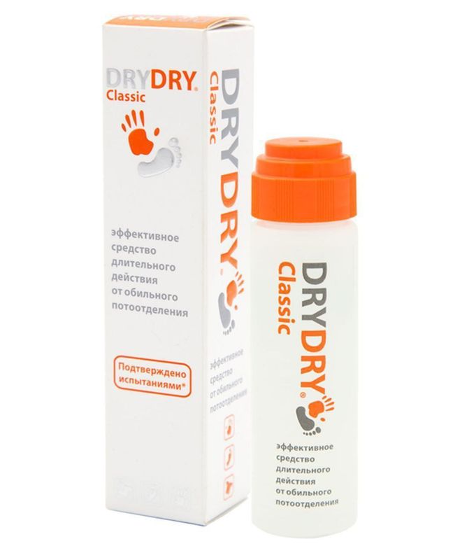 DRY DRY- TERLASHGA QARSHI SINALGAN VOSITA