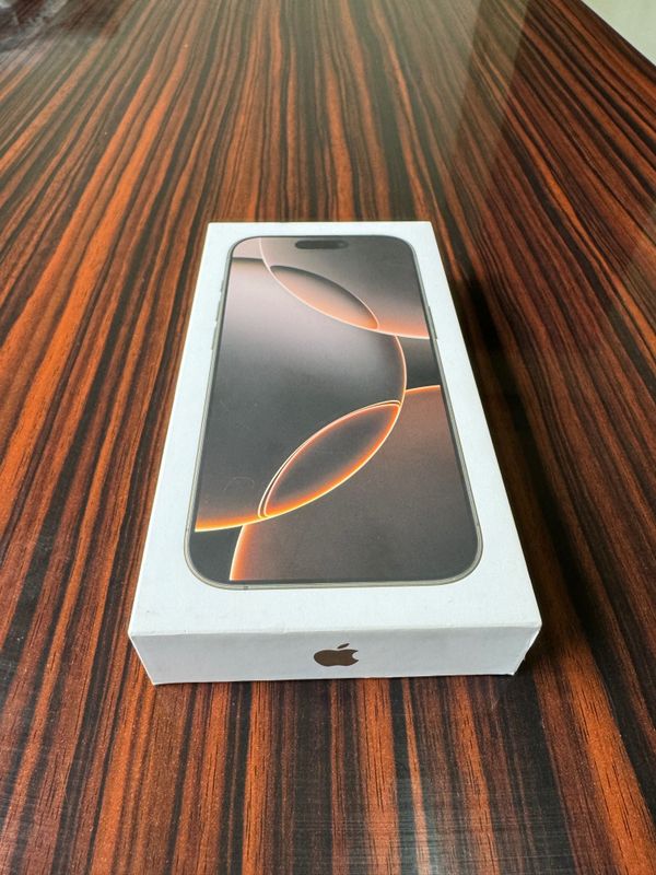 Iphone 16 pro 256gb Desert Titanium new, (yangi ochilmagan) Iphone 16 pro 256gb Desert Titanium new, (yangi ochilmagan)