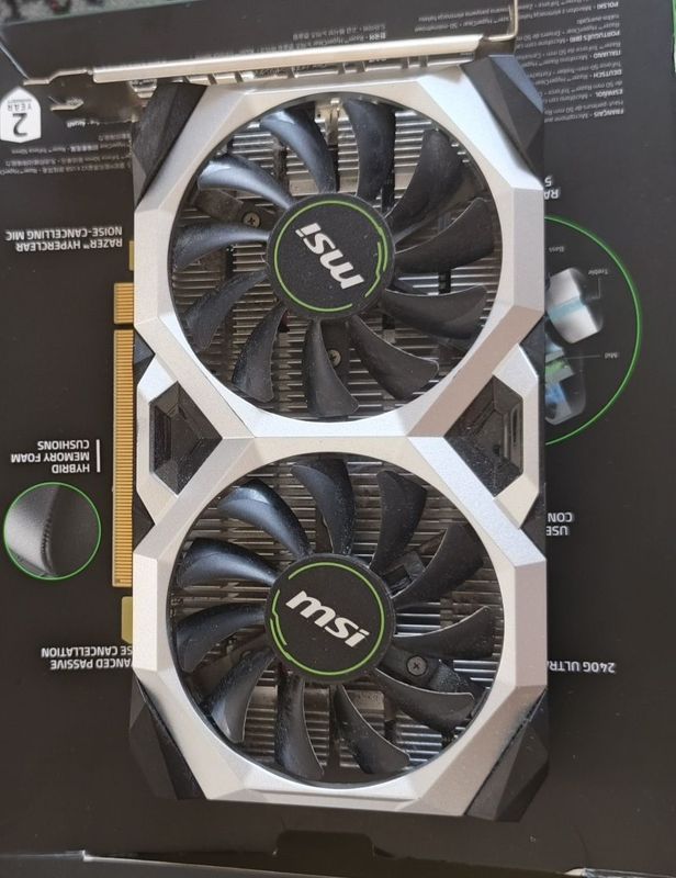 Видеокарта MSI GTX1650 4gb