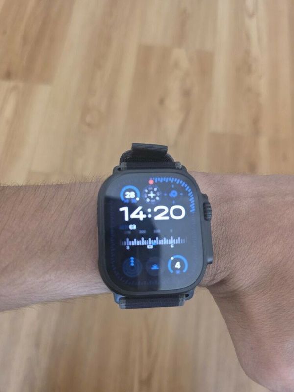 Apple iwatch ultra 2 black 49mm trail lop
