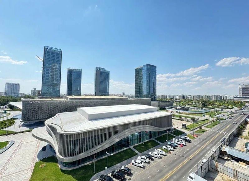 Ташкент сити Murad Building NEST ONE Б-Блок Коробка 1-комнатная 45 м2