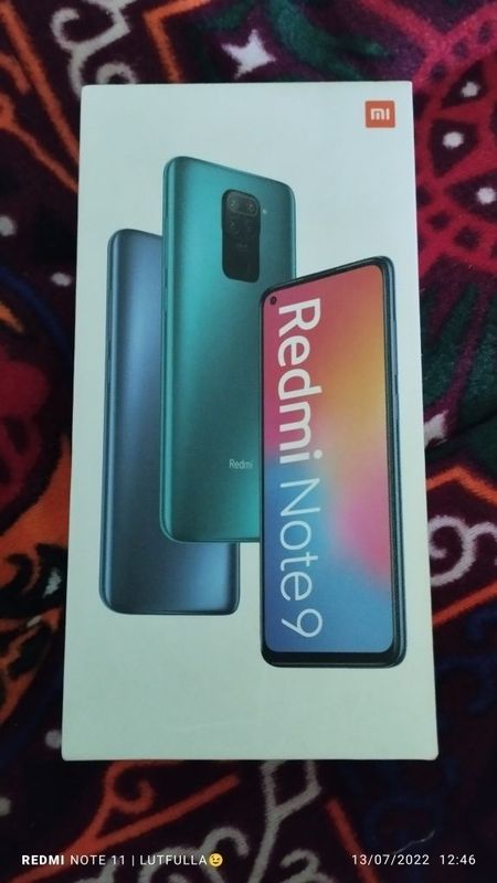 Redmi note 9 . 64 pamit келишамиз