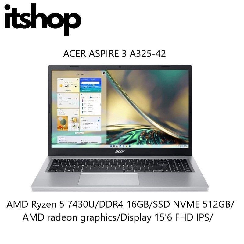 Acer Aspire 3 R5-7430U 16/512 FHD IPS 15'6 Acer Aspire 3 R5-7430U 16/512 FHD IPS 15'6