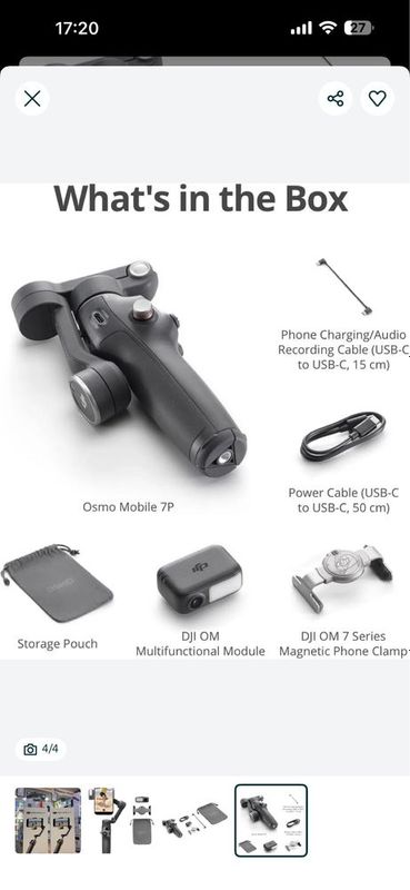 Dji Osmo mabile 7P