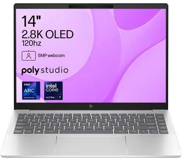 HP Pavilion Plus 14" 2.8K OLED 120Hz Ultra 7-155H 32GB LPDDR5 1TB SSD