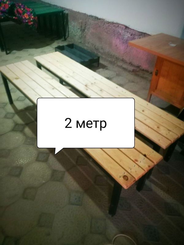 Скамейка без спинки Скамейка без спинки