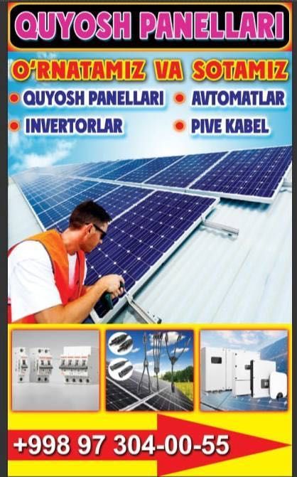 Quyosh panellari Buxoro Quyosh panellari Buxoro