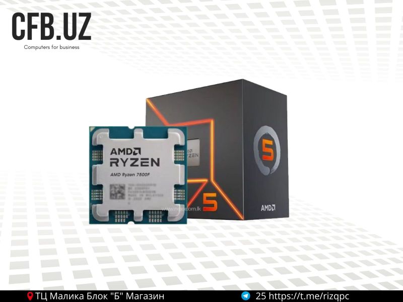 AMD Ryzen 7500F AM5 socket AMD Ryzen 7500F AM5 socket