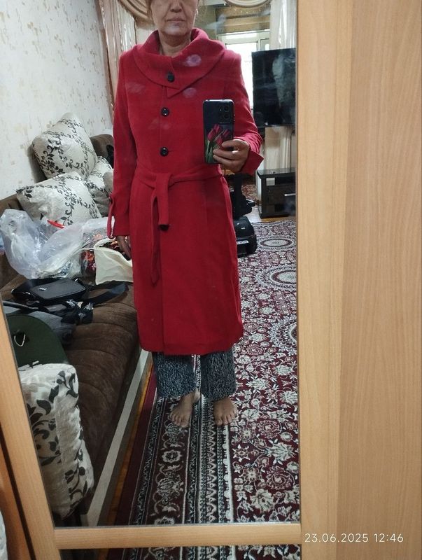 Новый кашемировое пальто неношеное