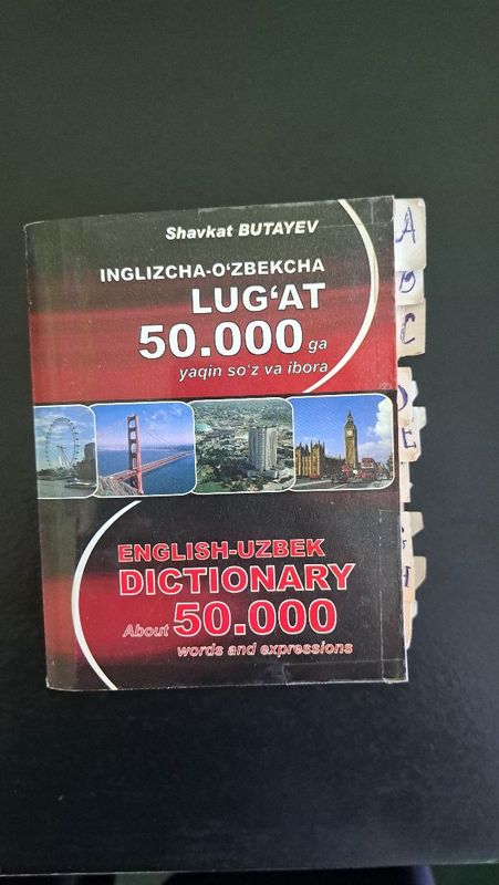Lug'at ingliz tili o'zbek tili Lug'at ingliz tili o'zbek tili