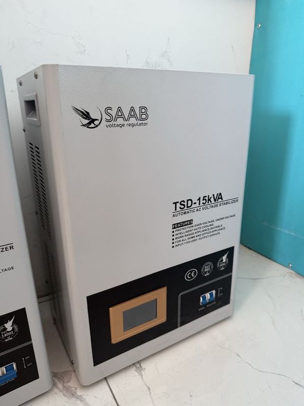 15 кВт латерний стабилизатор напряжения SAAB TSD-15kVa sifatli & optom