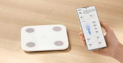 Умные весы Xiaomi Mi Body Fat Smart Scale S400 (белый)