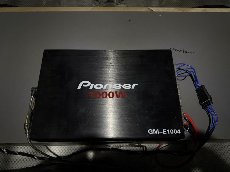 Усилитель pioneer 1000 W Усилитель pioneer 1000 W