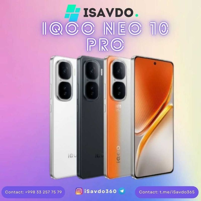 iQOO NEO 10 Pro (Oldindan to`lovsiz | Без предоплаты) (Рассрочка)