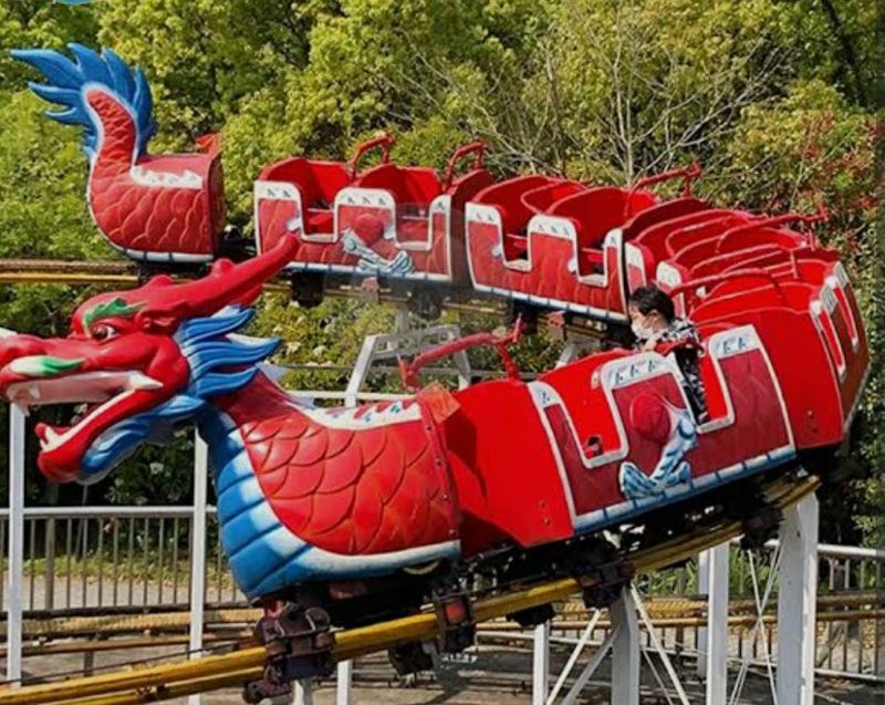 Аттракцион Американские горки "SUPER DRACON" 16 кишилик