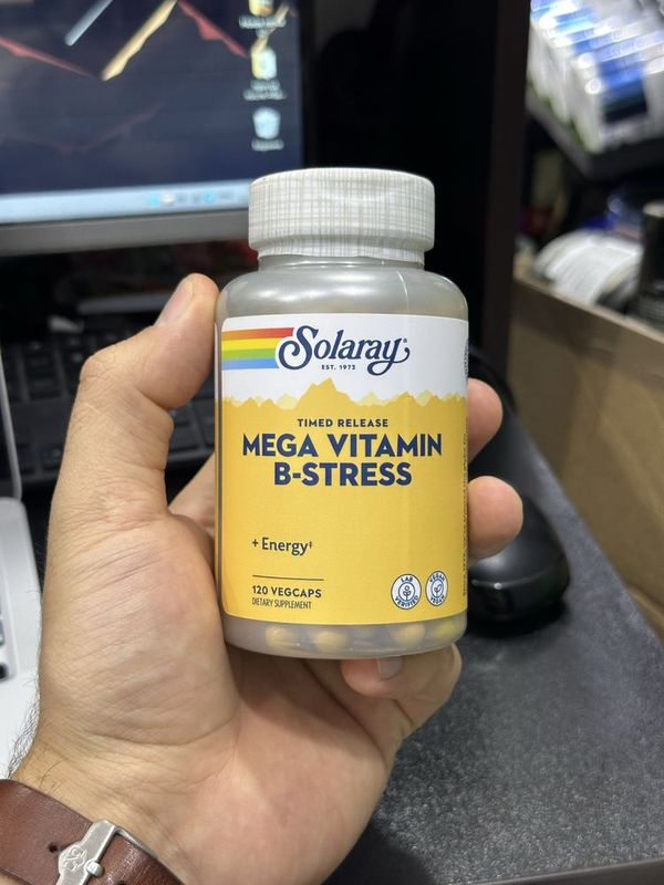 Solaray Mega Vitamin B-Stress