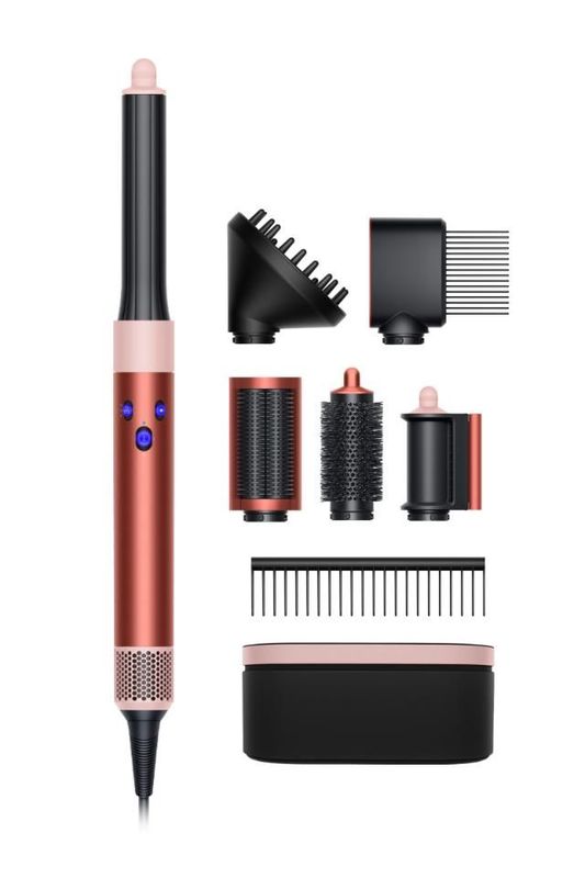 Мультистайлер фен Dyson последний оттенок Strawberry bronze/Blush Pink