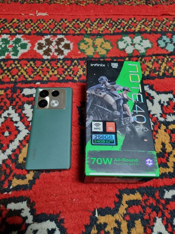 Infinix note 40 pro Pamit: 12+12/256 Kamera: 108 mp Kar dak, hamma v Infinix note 40 pro Pamit: 12+12/256 Kamera: 108 mp Kar dak, hamma v