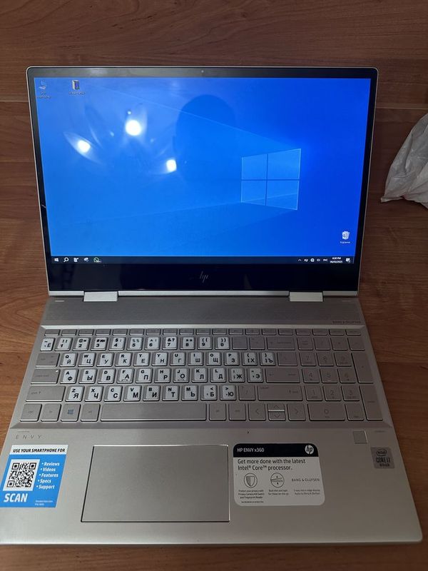 HP Envy 360 i7 10gen сенсорный