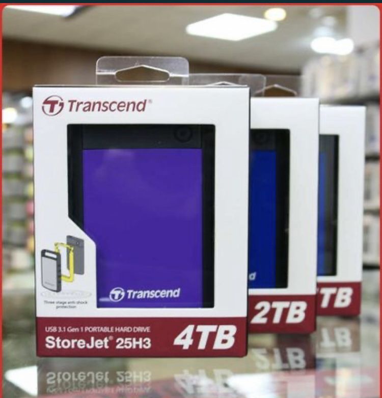 Внешние жесткие диски Hard transcend накопитель