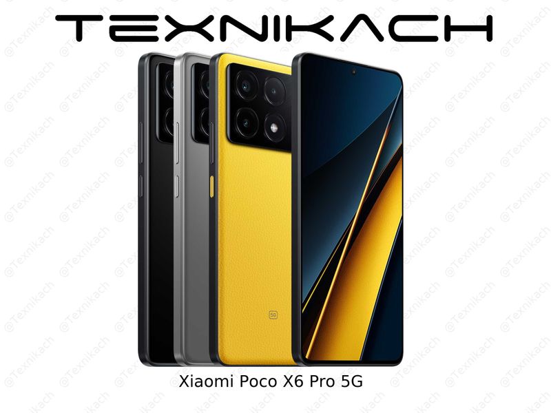 Yangi • Xiaomi Poco X6 Pro 5G • Dastavka