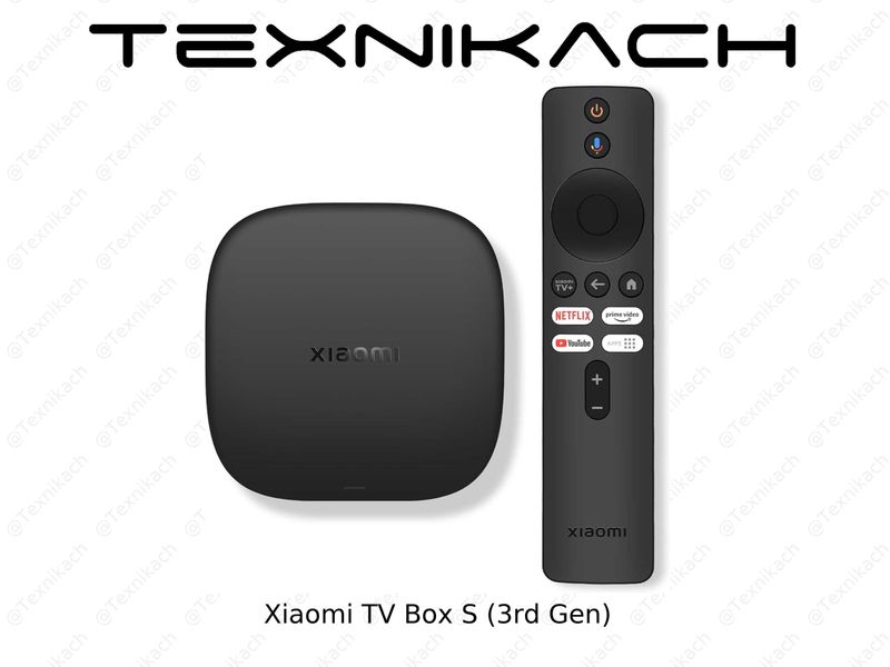 Xiaomi TV Box S (3rd Gen) • Доставка Бесплатно Xiaomi TV Box S (3rd Gen) • Доставка Бесплатно