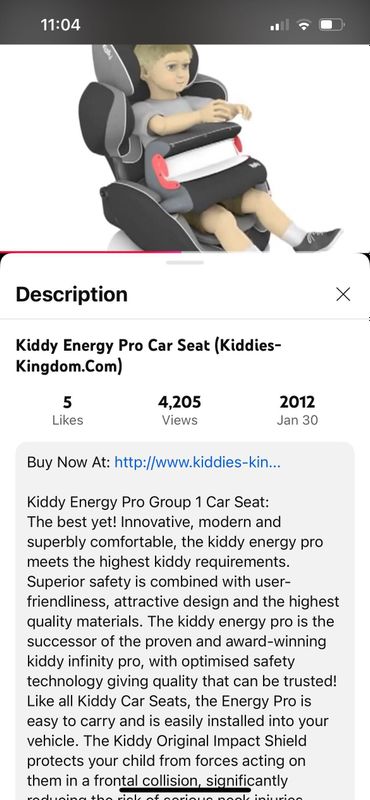Автокресло европейского качества kiddy energy pro carseat б/у. Автокресло европейского качества kiddy energy pro carseat б/у.