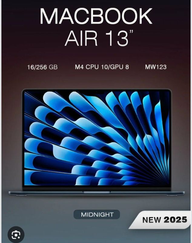 MacBook air M4 13 Midnight 16/256 из США запечатенный MacBook air M4 13 Midnight 16/256 из США запечатенный