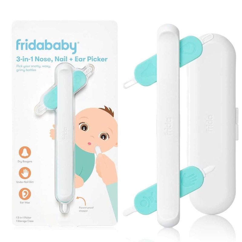 Frida baby 3 в 1 для чистки носа, ногтей и ушей