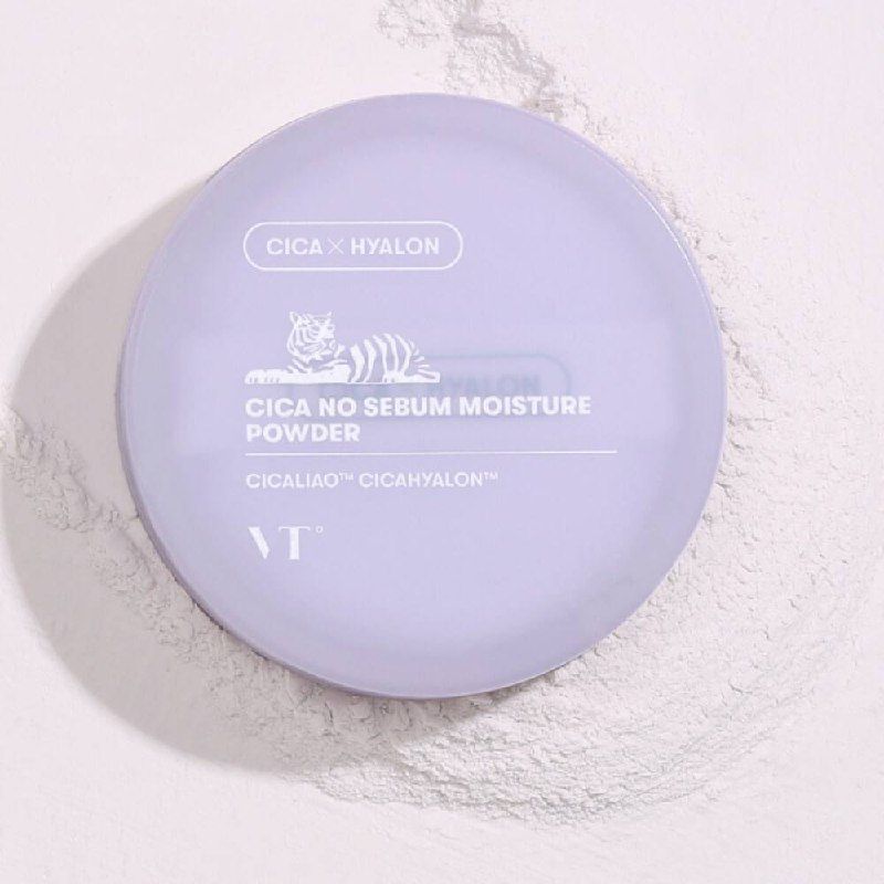 Увлажняющая рассыпчатая пудра против жирного блеска VT Cosmetics Cica No Sebum Moisture Powder Увлажняющая рассыпчатая пудра против жирного блеска VT Cosmetics Cica No Sebum Moisture Powder