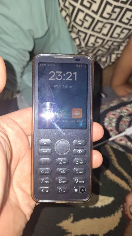 Qin F21 pro кнопочный андроид с плей маркетом