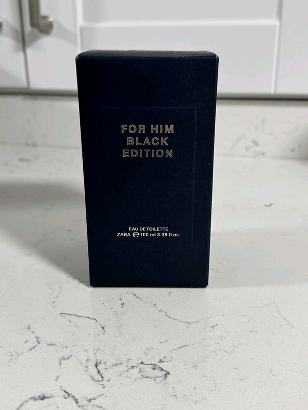 Zara for him black edition original