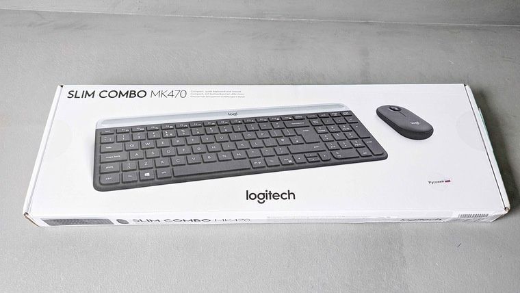 Беспроводная клавиатура Logitech MK470 (комплект)