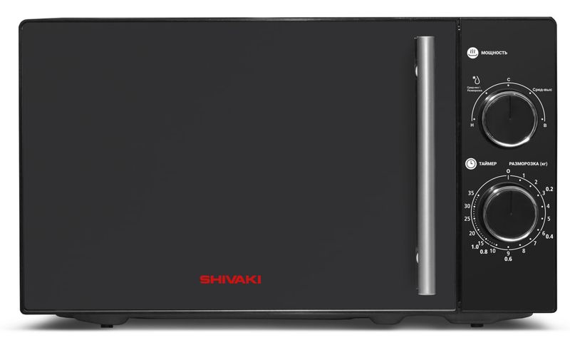 Микроволновая печь Shivaki MM720C2GT — Классический чёрный дизайн, 20 л Микроволновая печь Shivaki MM720C2GT — Классический чёрный дизайн, 20 л