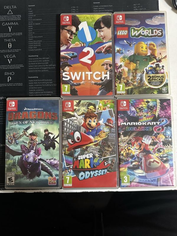 Игры для Nintendo Switch | Оригинал, в отличном состоянии